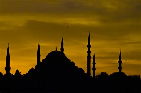 Download Islam Turkey Sunset Religious Mosque 4k Ultra HD Wallpaper