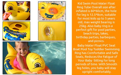 Brand Conquer Swimming Tube for Kids Baby Swimming Tube Safe Anti-flip ...