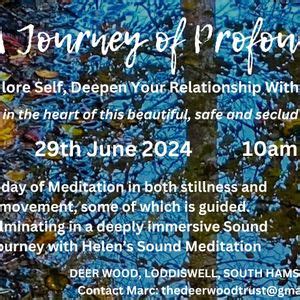 MEDITATION & SOUND DAY IMMERSION -A Journey of Profound Peace, Deer ...