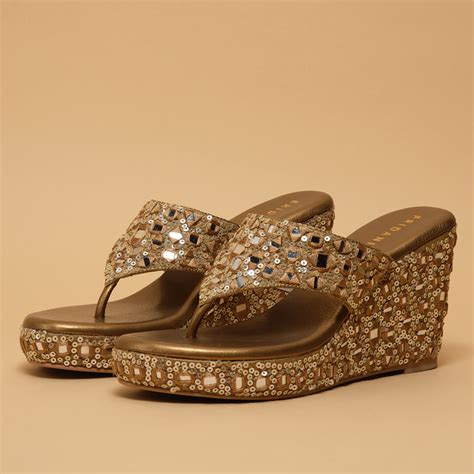 Hiya Thong Wedges For Women