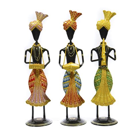 Buy Grah Pravesh® Musician Set, Antique Rajasthani Handicraft, Indian ...