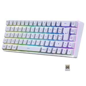 Buy EMPIRE GAMING - K508 Compact Wireless Gamer Keyboard TKL 65% ...