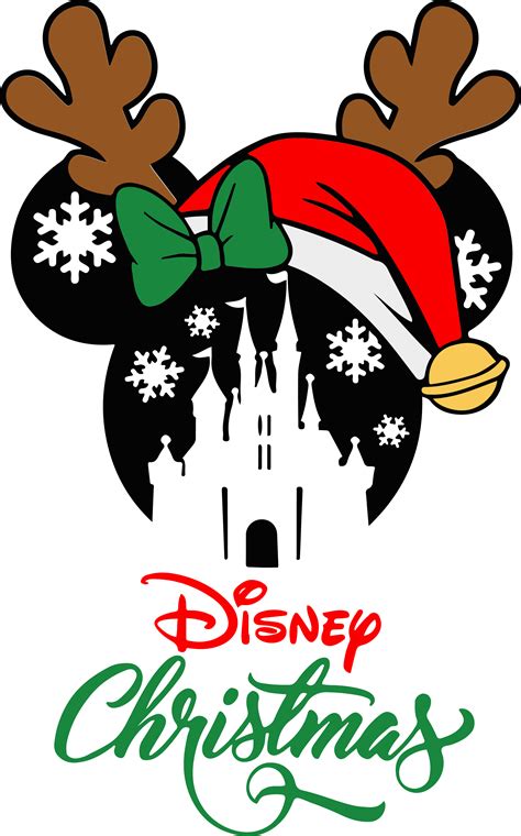 Minnie Disney Christmas Svg, Merry Christmas Svg, Mickey Svg - Inspire ...