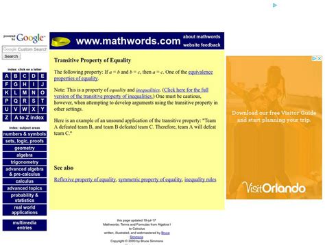 Image result for Transitive Property Algebra