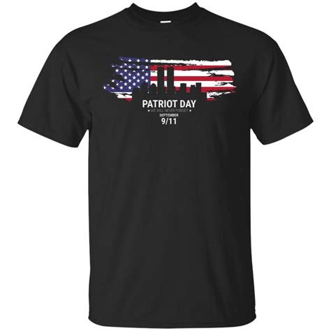 Cheap Unique Design Patriot Day American Flag 9 11 Mens T Shirt. Summer ...