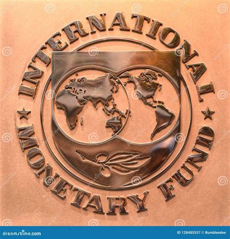 Washington, DC - June 04, 2018: Emblem of International Monetary ...