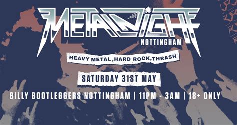 Metal Night - Heavy Metal, Hard Rock, Thrash | Billy Bootleggers ...