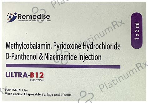 Ultra-B12 Injection - Save 78% on Substitute Medicine