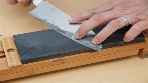 Image result for Using a Sharpening Stone