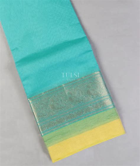 Buy Blue Silk Cotton Saree T559337