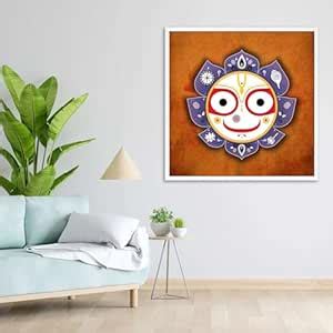 ArtzFolio Hindu God Jagannatha D2 | Premium Canvas Painting for Bedroom ...