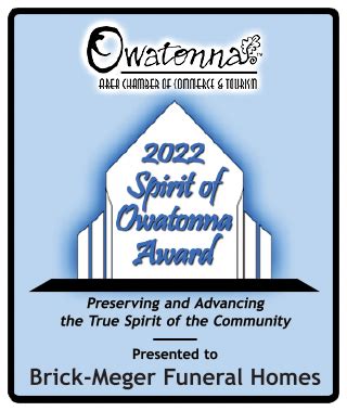 Brick-Meger & Medford Funeral Homes | Owatonna & Medford, MN Funeral ...
