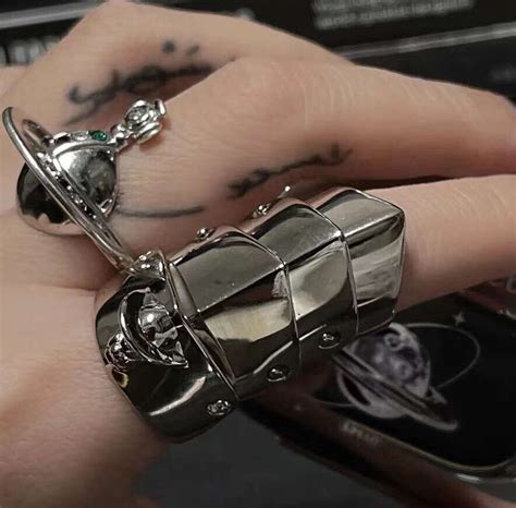 Vivienne Westwood Nana Knight Armour Helmet Gothic Ring Black Tone Size ...