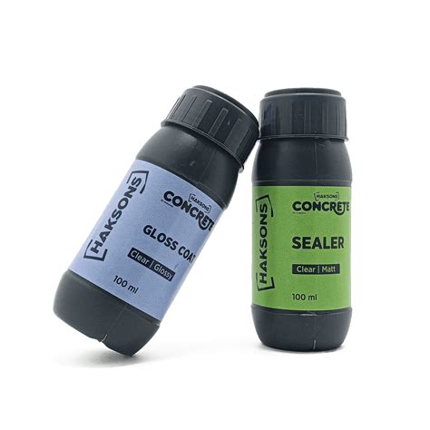 Bundle: Haksons Sealer + Gloss Coat for Concrete | Jesmonite