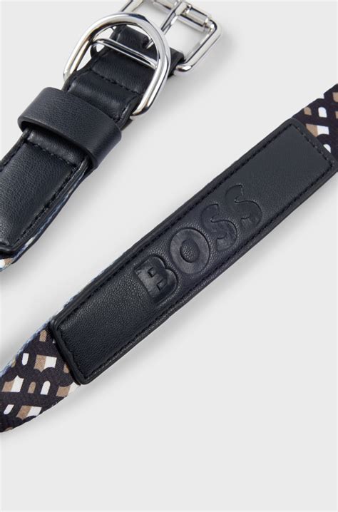 BOSS - Dog collar with metal hardware