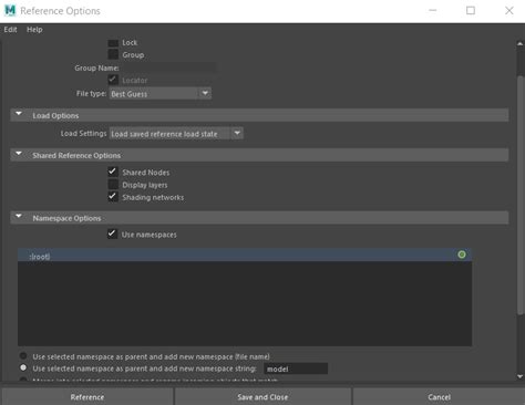 Image result for Namespace Script in Maya