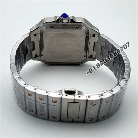 cartier watches duplicate Santos 100 Dual Swiss Automatic Watch
