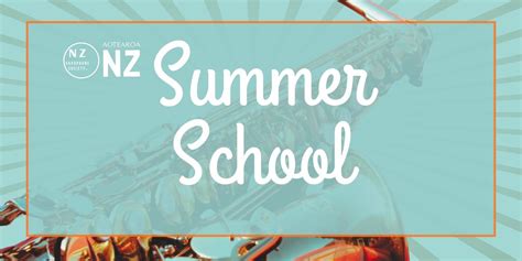 Aotearoa NZ Classical Saxophone Summer School 2026, Building 250/6 ...