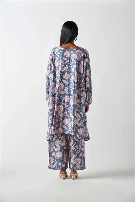 SOMKEY GREY CO-ORD SET – Sukruti Design