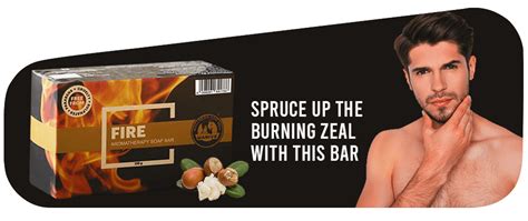 Manive Fire Aromatherapy Soap Bar | Fire Aromatherapy Soap For Men ...