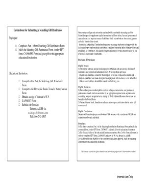 Fillable Online Provided to Double the Donation. Provided to Double the ...