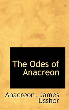 Buy The Odes of Anacreon Book Online at Low Prices in India | The Odes ...