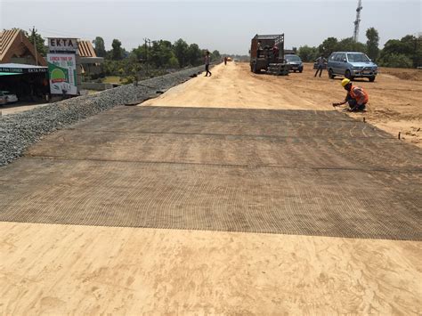 Construction of the largest reinforced soil wall using StrataGrid™ and ...