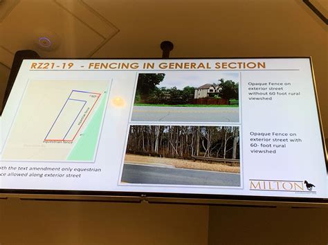 Council streamlines, clarifies regulations related to Milton fences ...