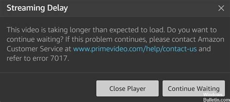 Amazon Prime Video Error Code 7017 的图像结果