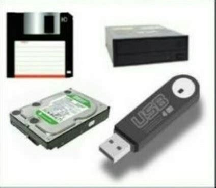 draw various secondary storage devices and write their uses - Brainly.in