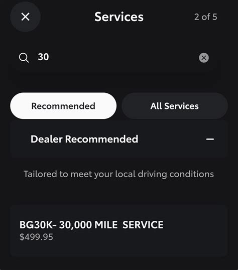 Price for 2022 TRD Sport 30K mile service is $500? : r/4Runner
