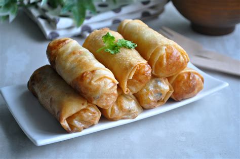 Image result for Fried-Fish Spring Rolls