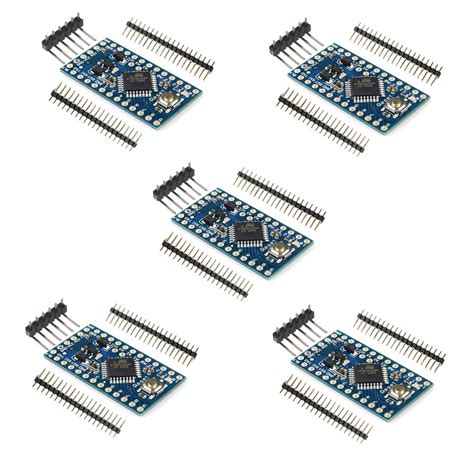 Buy Hailege 5pcs PRO Mini Atmega328P-AU 5V/16MHz Development Board ...