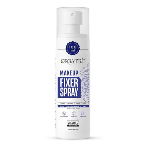 Buy Orgatre Makeup Fixer Spray Waterproof | Long-Lasting for Face ...