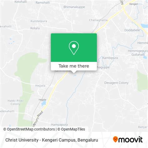 How to Get to Christ University - Kengeri Campus in Bengaluru by Bus?