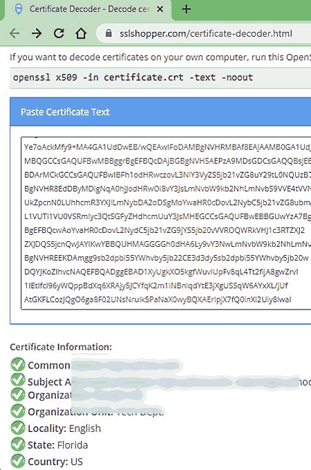 Image result for SSL Cert Decoder