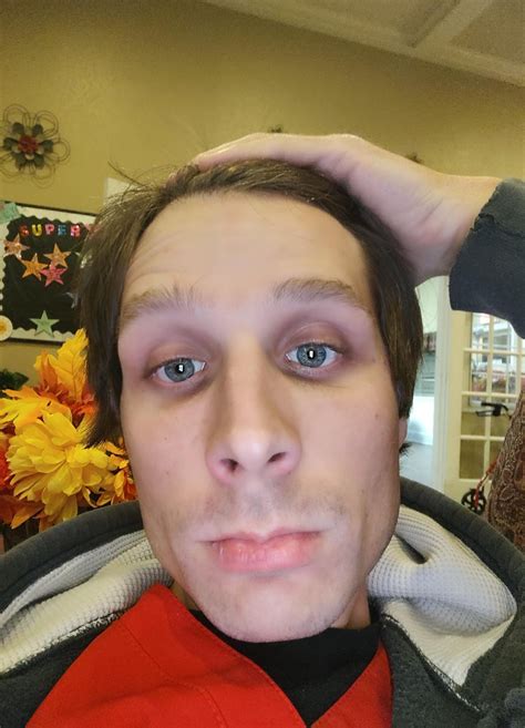 I really don't like non-fem pics of myself but I need advice. I got an eyebrow shaping tool and ...