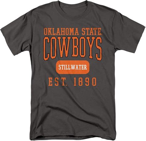 Buy Oklahoma State University Official Founded Date Unisex Adult T ...