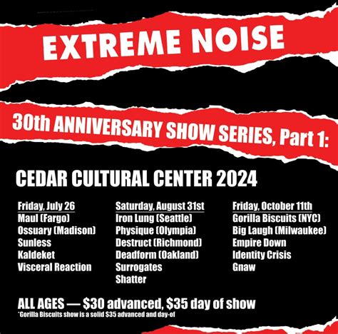 Extreme Noise record store announces 30th-anniversary concerts - Bring Me The News