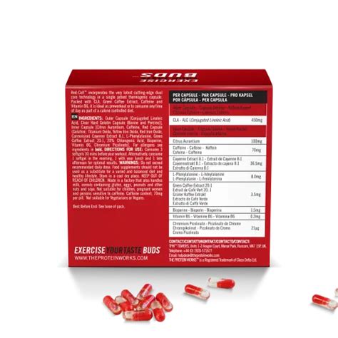 The Protein Works Red Cell 90 Capsules - India's Leading Genuine ...
