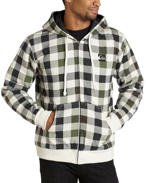 Quiksilver Men's Slumber Fleece Hoodie,Stone,Large : Amazon.in: Fashion