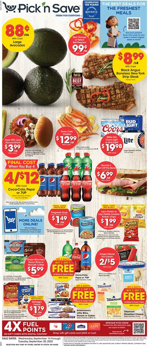 Pick 'n Save Ad Circular - 09/14 - 09/20/2022 | Rabato