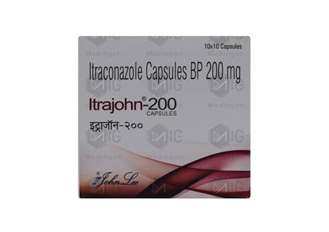 Itrajohn 200mg Capsule: Uses, Side Effects, Price & Substitutes | Medingen