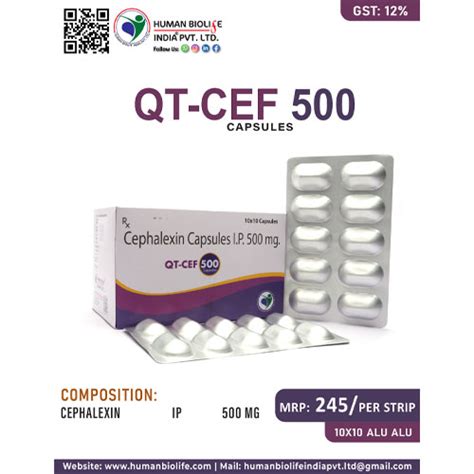 QT-CEF 500 Capsules Human Biolife India Pvt. Ltd.