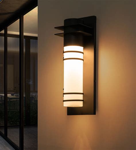 OUPAVOCS Outdoor Light Fixture Wall Mount, Commercial Residential LED ...