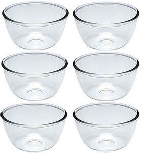 Lucky Borosilicate Glass Serving Bowl Thailand Small Glass Chef's Bowl ...
