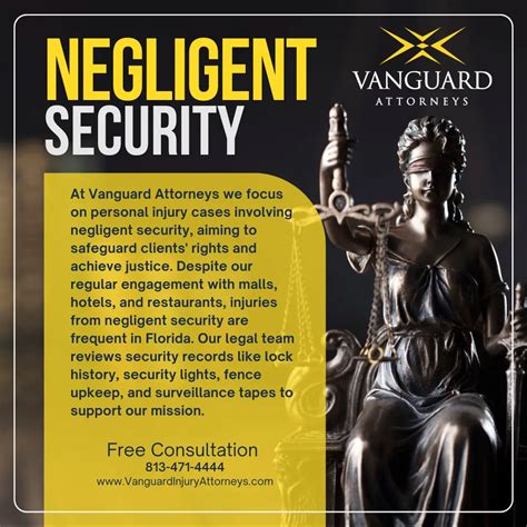 Tampa Negligent Security Attorney | Free Consultation | (813) 471-4444
