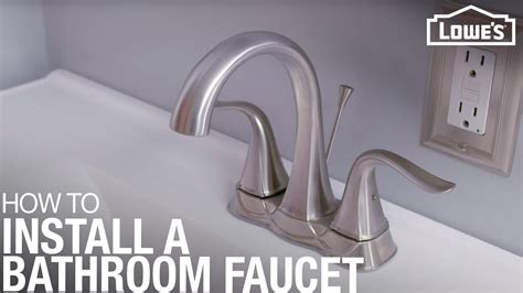 How To Change Bathroom Faucet