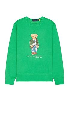 Polo Ralph Lauren Bears Sweater in Tiller Green | REVOLVE