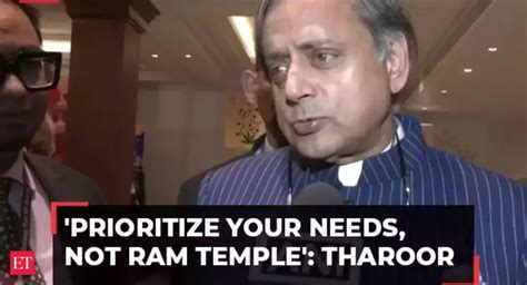 Congress MP Shashi Tharoor on LS elections: 'One should not vote only ...
